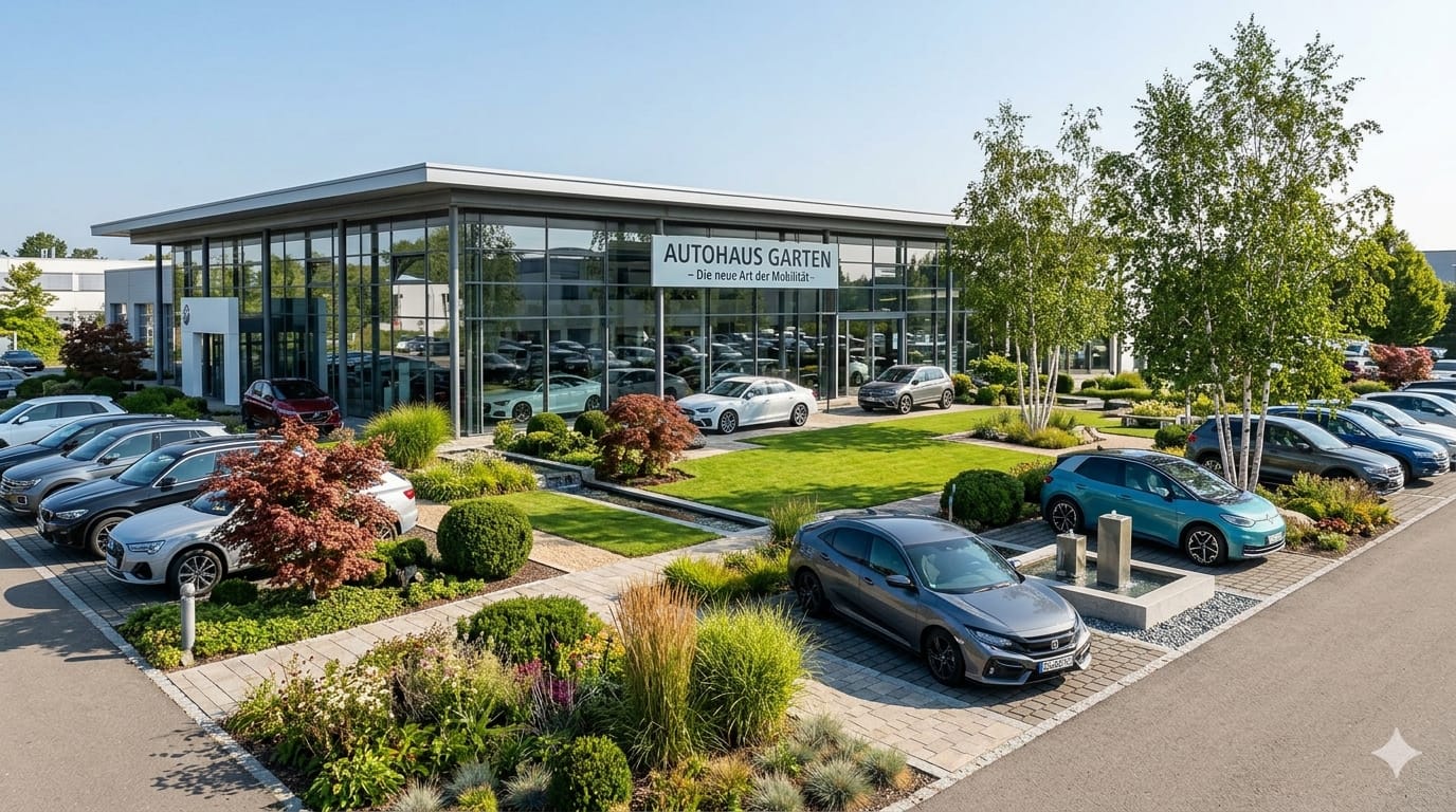 Außenanlage Autohaus — Frechen